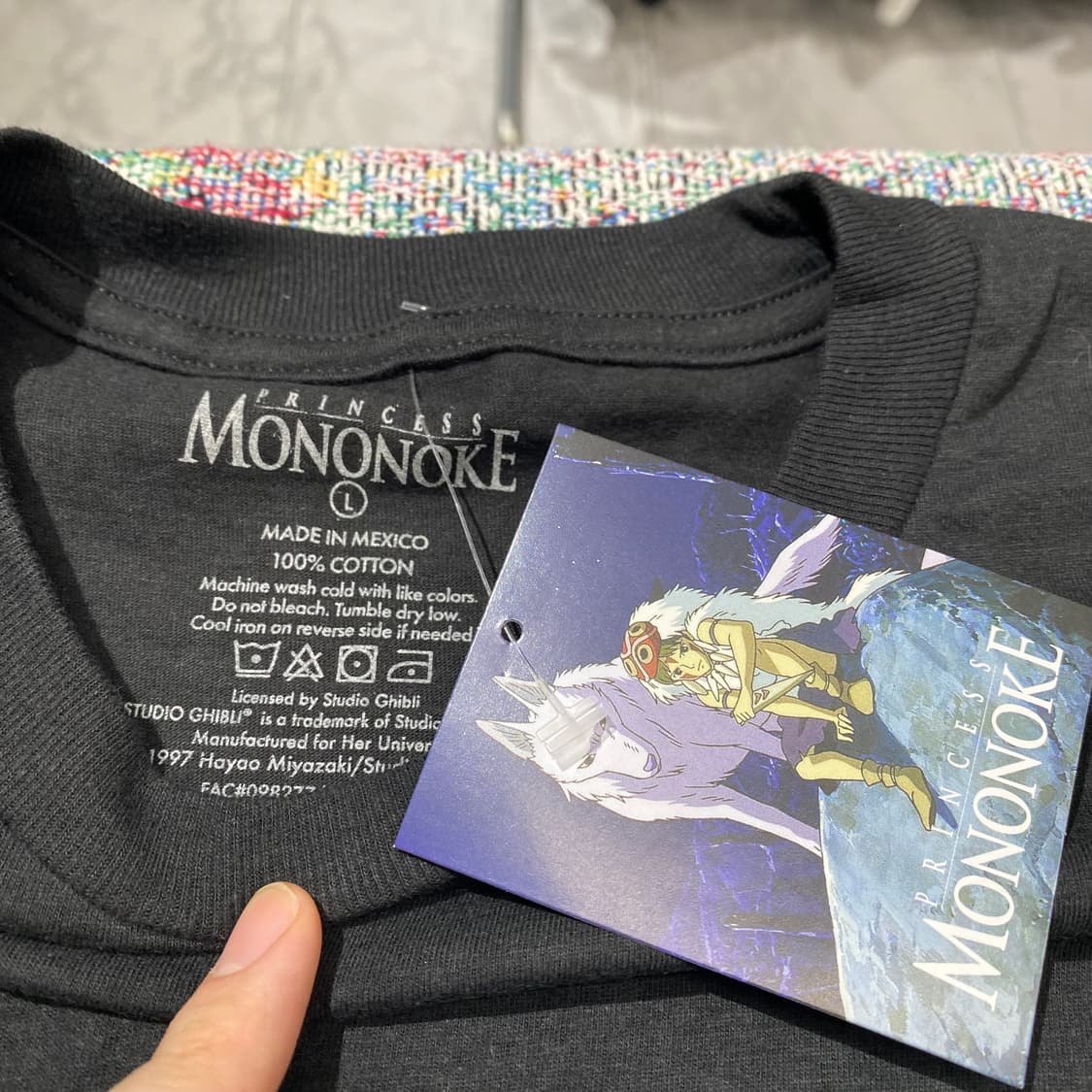 지브리 모노노케 코다마 오피셜 애니메이션 티셔츠 상품이미지3