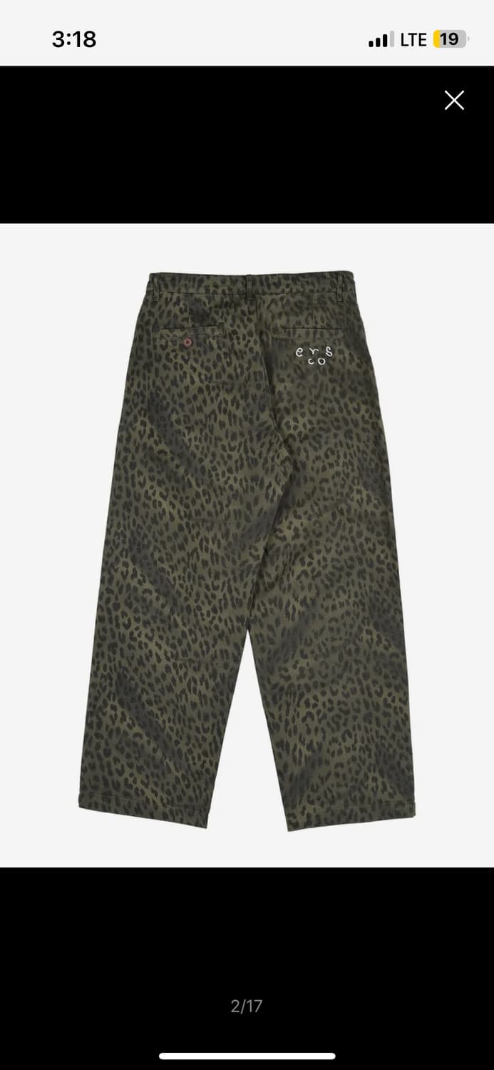 이알에스코 레오파드 팬츠 상품이미지2