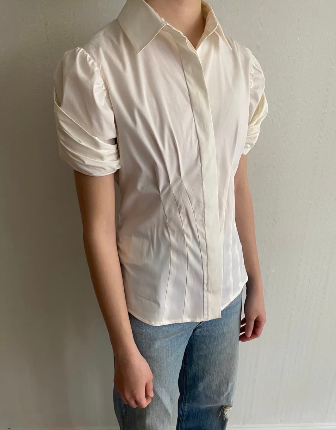 프라다 리본셔츠 상품이미지3