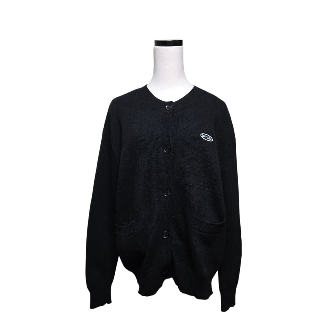 쥬시쥬디 울 블랙 가디건 / 여성 가디건 상품이미지1