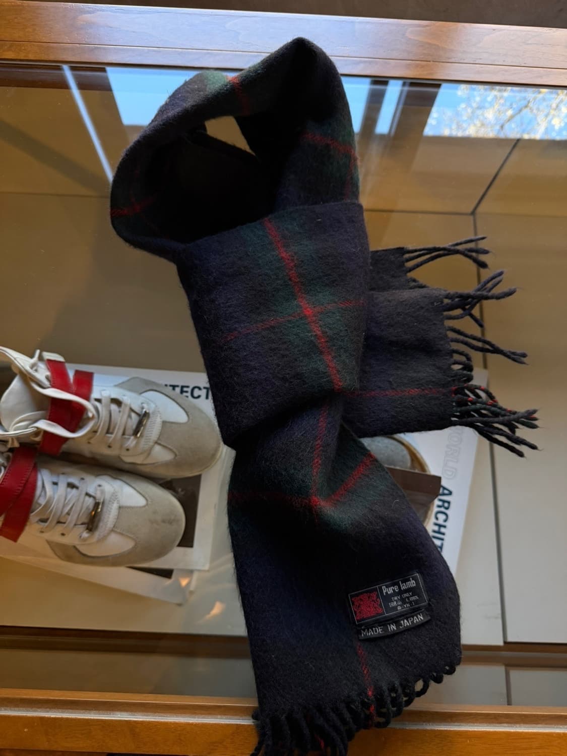 재패니즈 램스울 머플러 상품이미지1