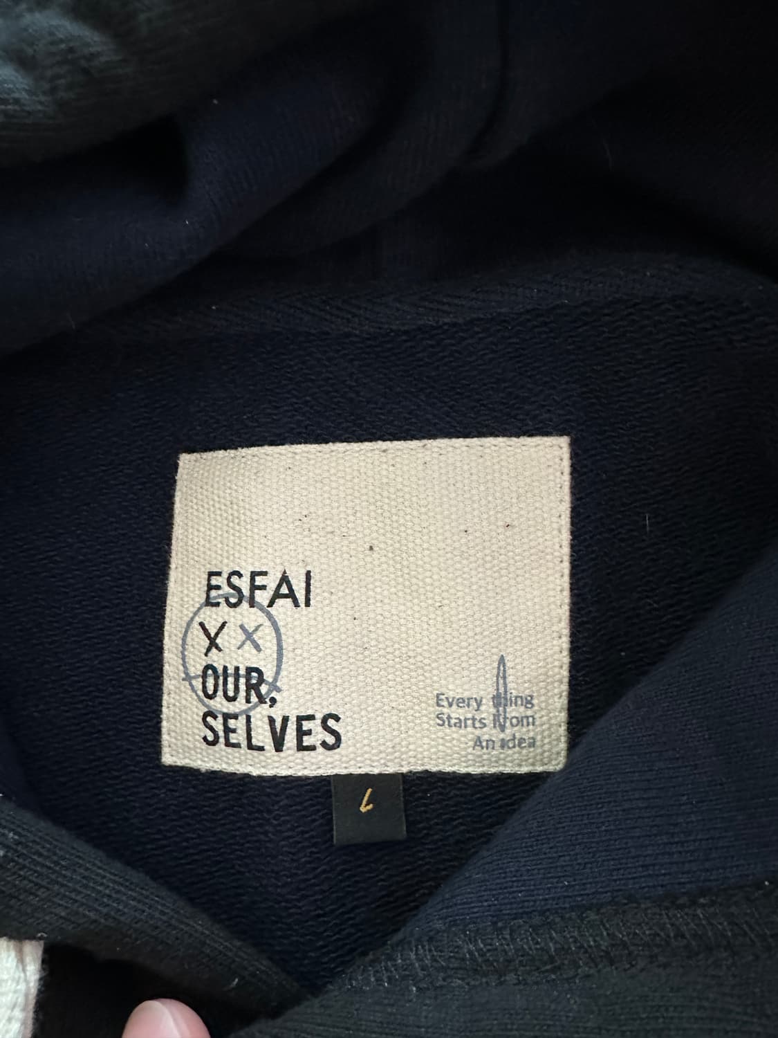 아워셀브스x에스파이 후드티 L사이즈 상품이미지3