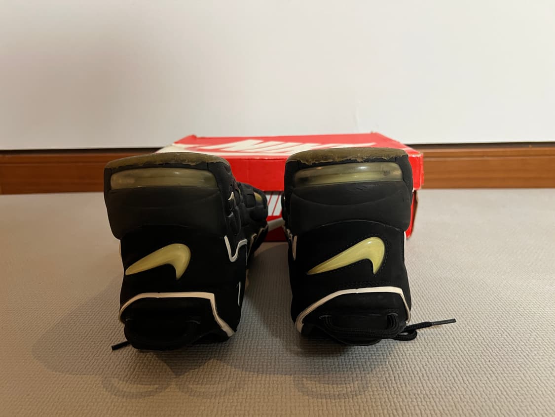 무료배송 - 나이키 에어 모어 업템포(블랙/화이트) 270 상품이미지7