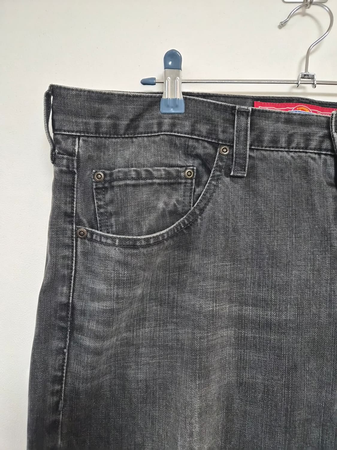 디키즈Dickies 흑청 스트레이트 36사이즈 P-240 상품이미지3