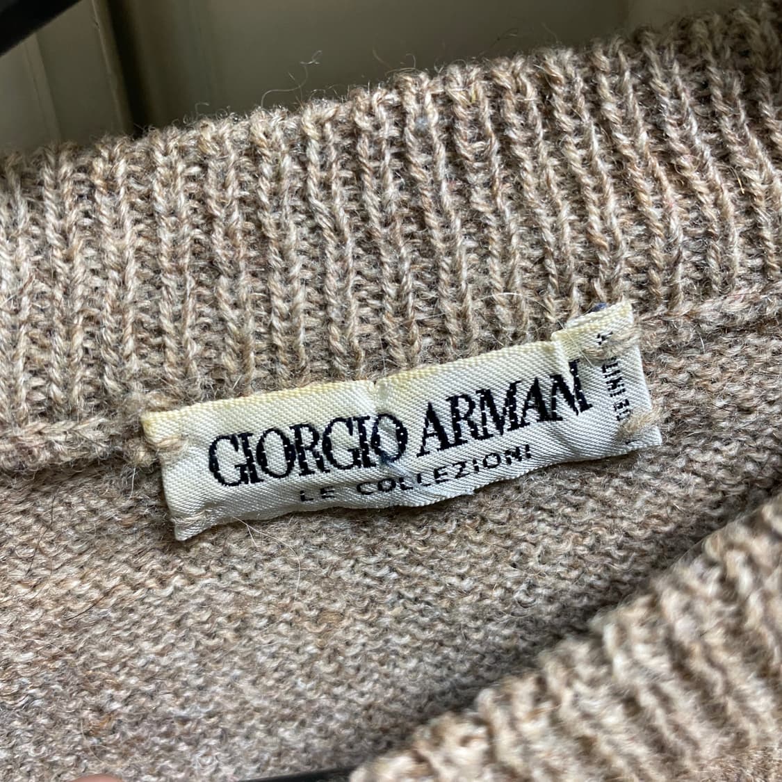 조르지오 아르마니 알파카 니트 상품이미지2