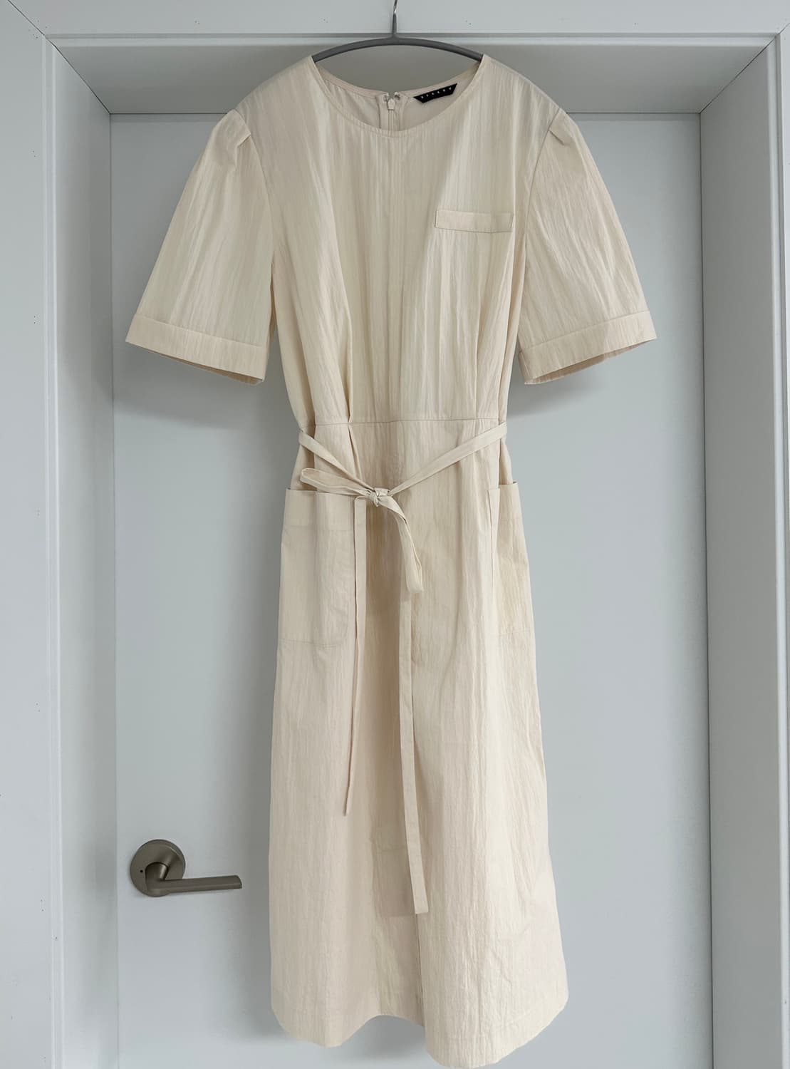 [시슬리] 여성 벨트 롱 원피스 / 국내55사이즈 상품이미지1