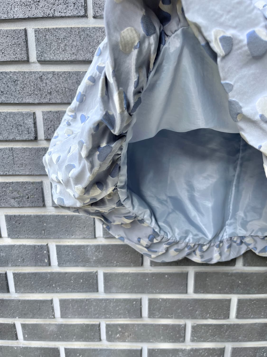 To be Chic 레오파드 벌룬 스커트 라이트 블루 상품이미지6