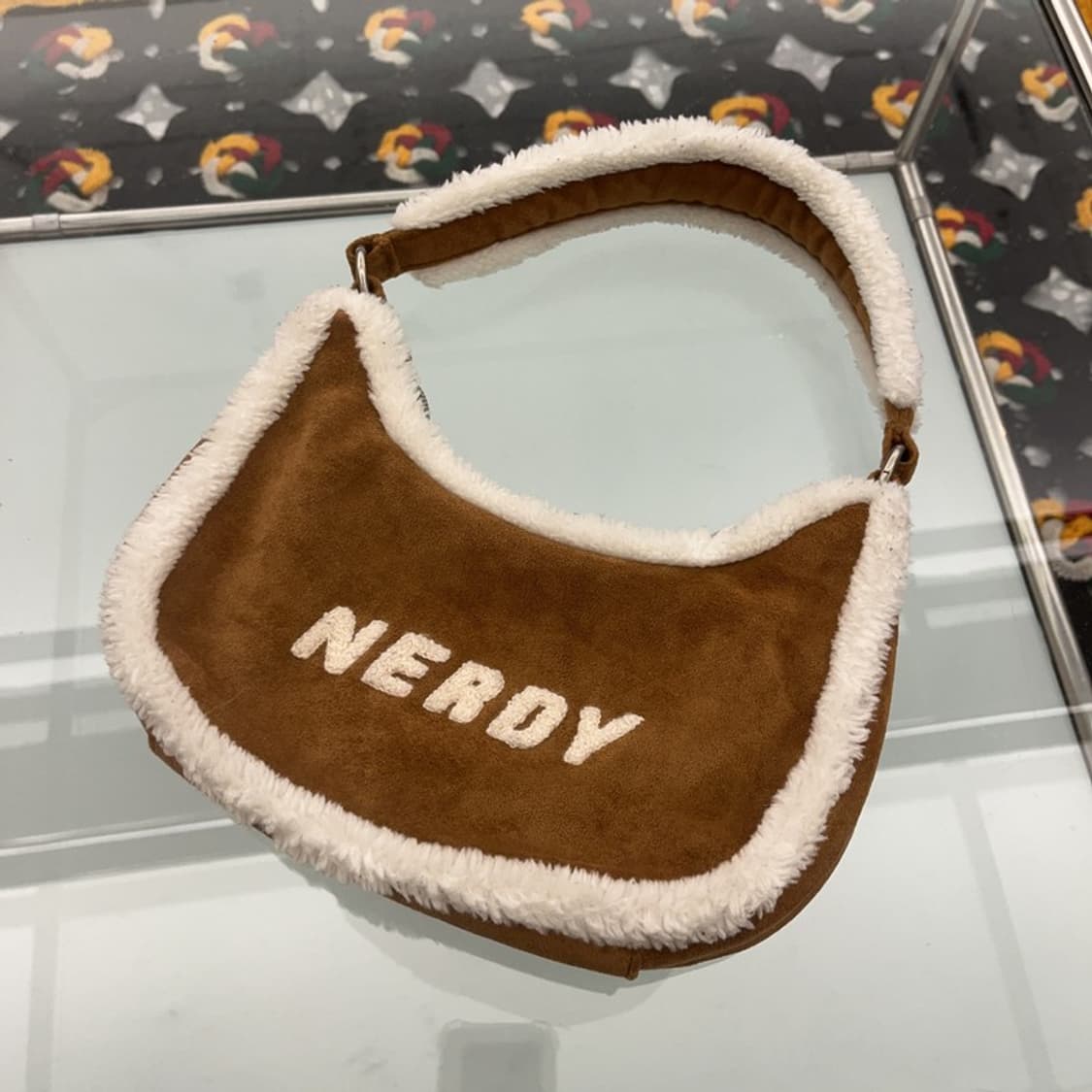 널디 여리 폭닥 스웨이드 숄더백 호보백 C07277 상품이미지3