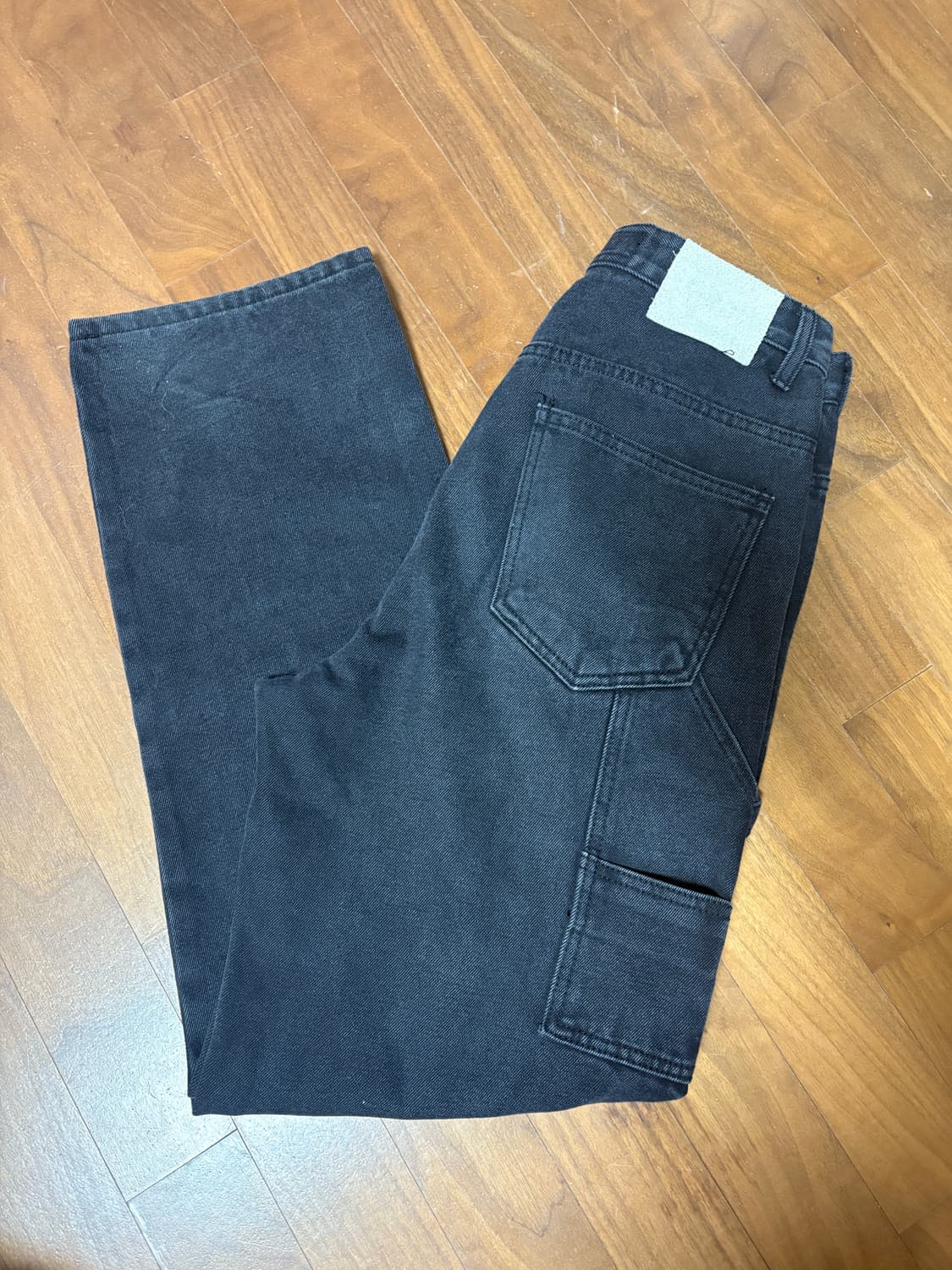 [SUADE] suade damaged double knee pants  상품이미지2