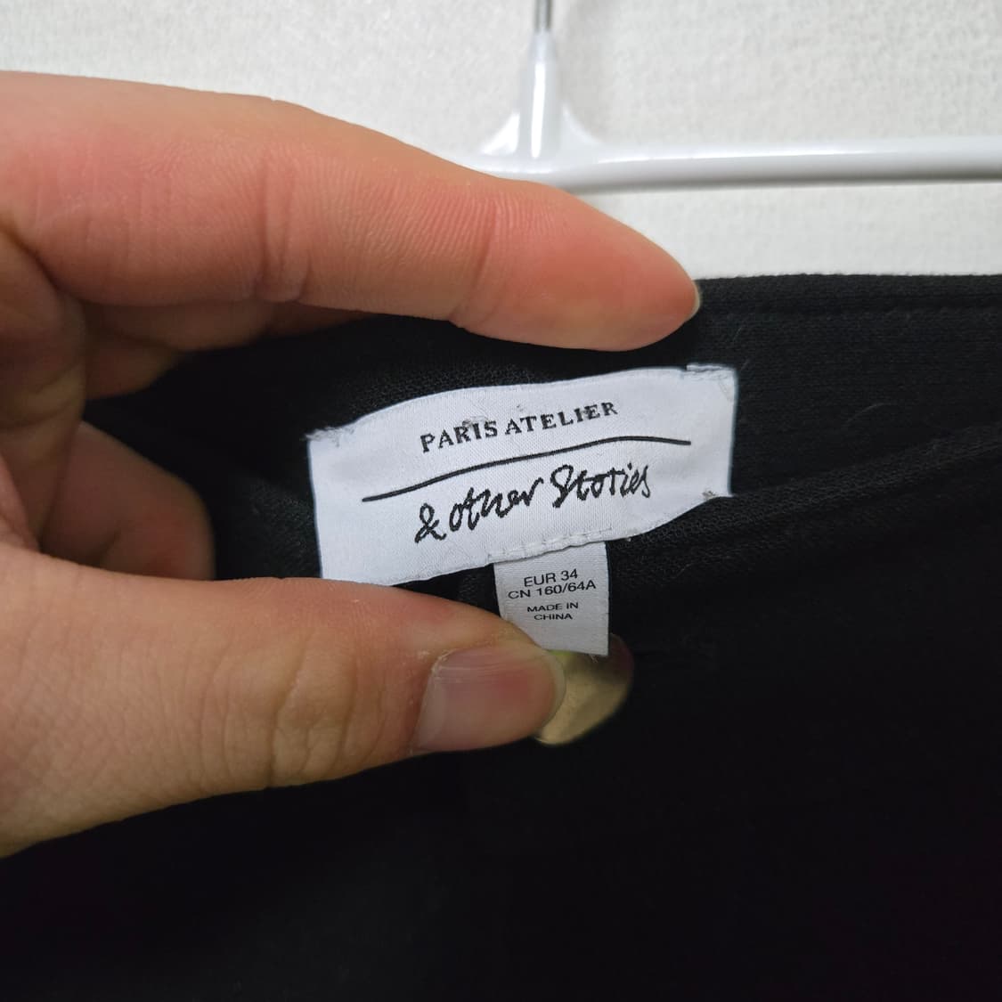 앤아더스토리즈 블랙 슬랙스 / 여성 팬츠 상품이미지6