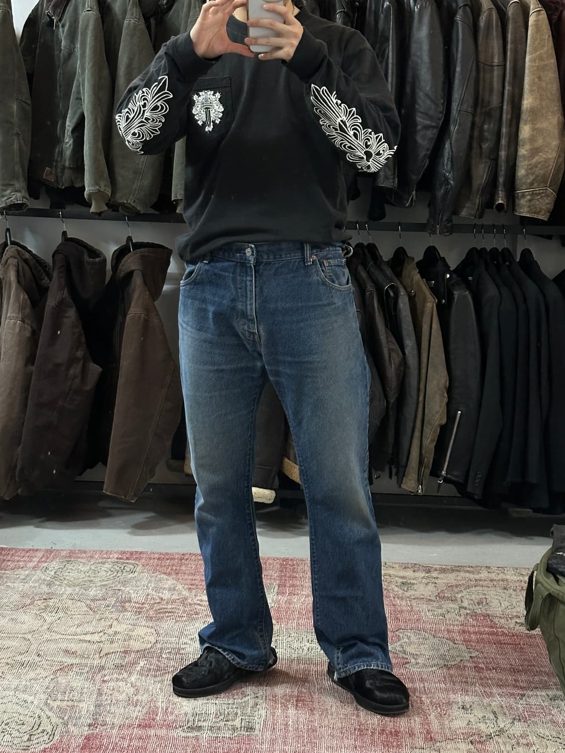 00's 리바이스 517 부츠컷 플레어진 상품이미지2