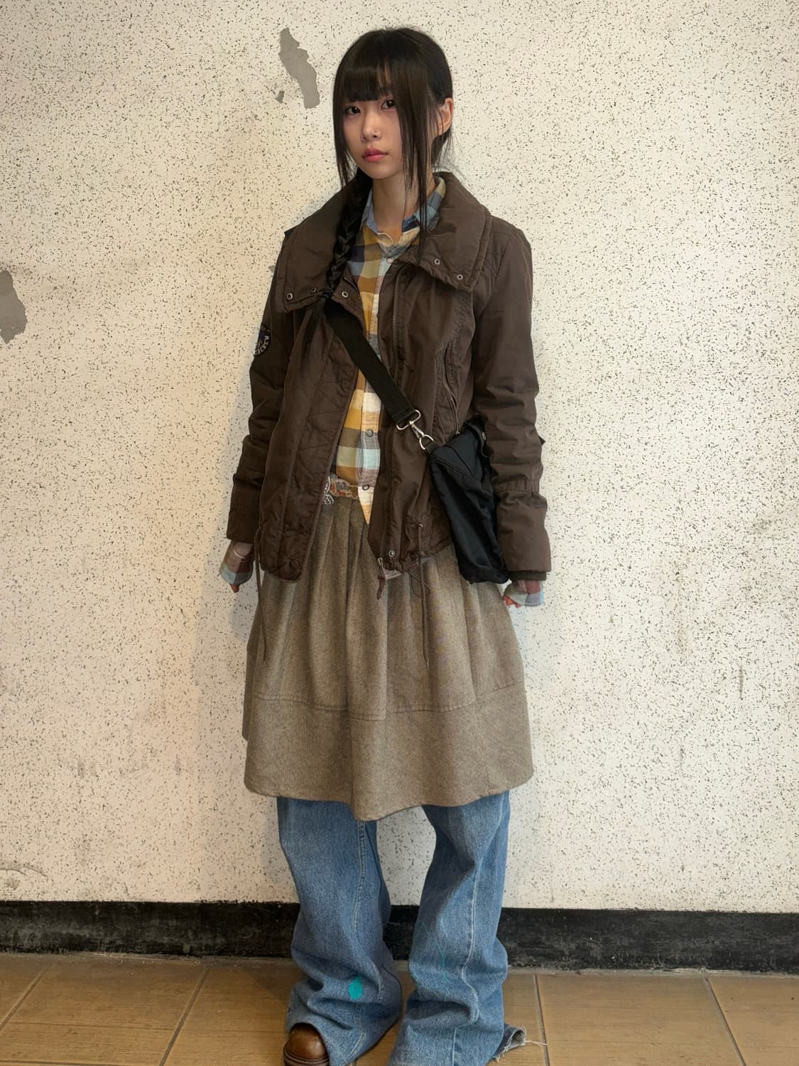 재패니즈 빅카라 자켓 상품이미지4
