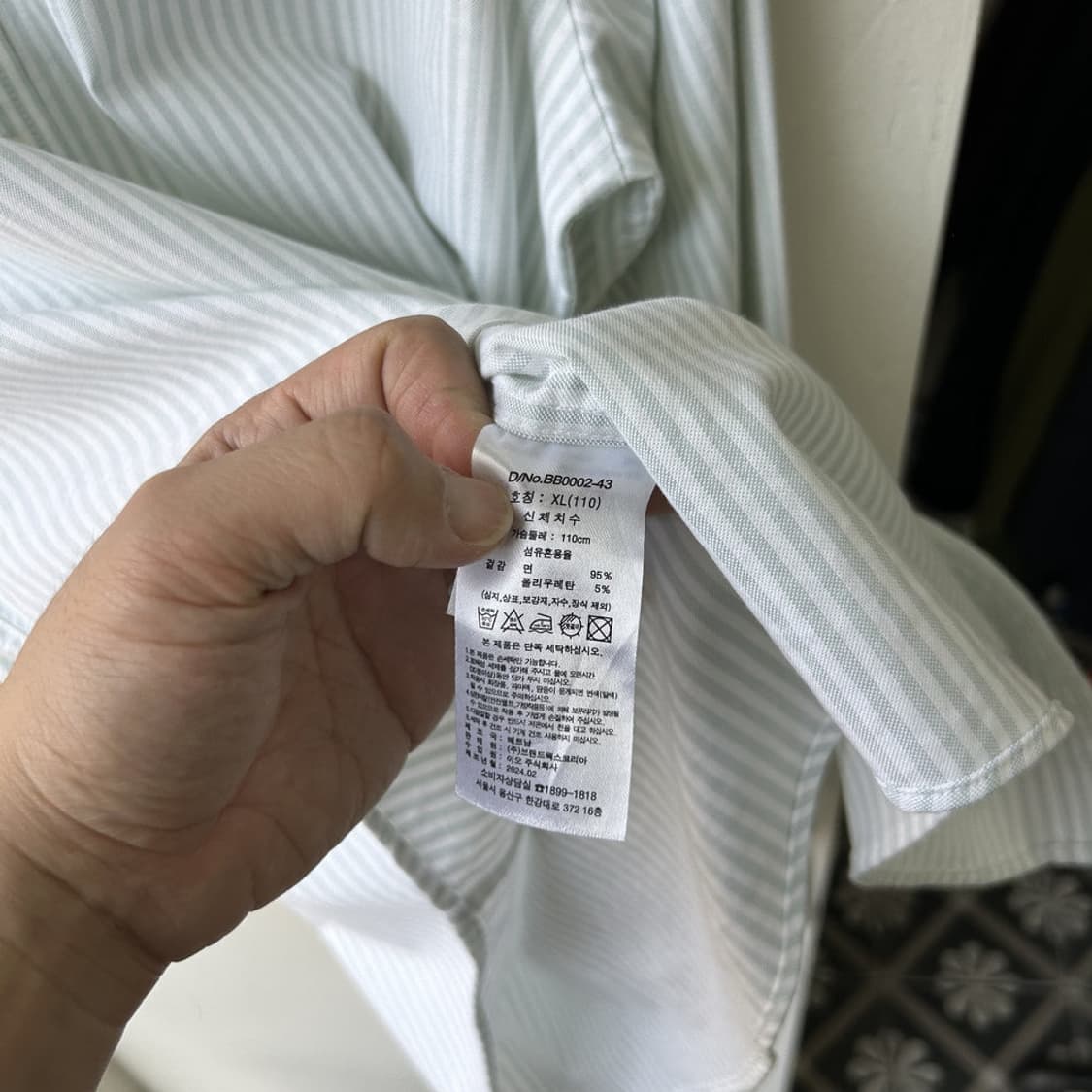 16740 - 브룩스 브라더스 스트라이프 셔츠 상품이미지4