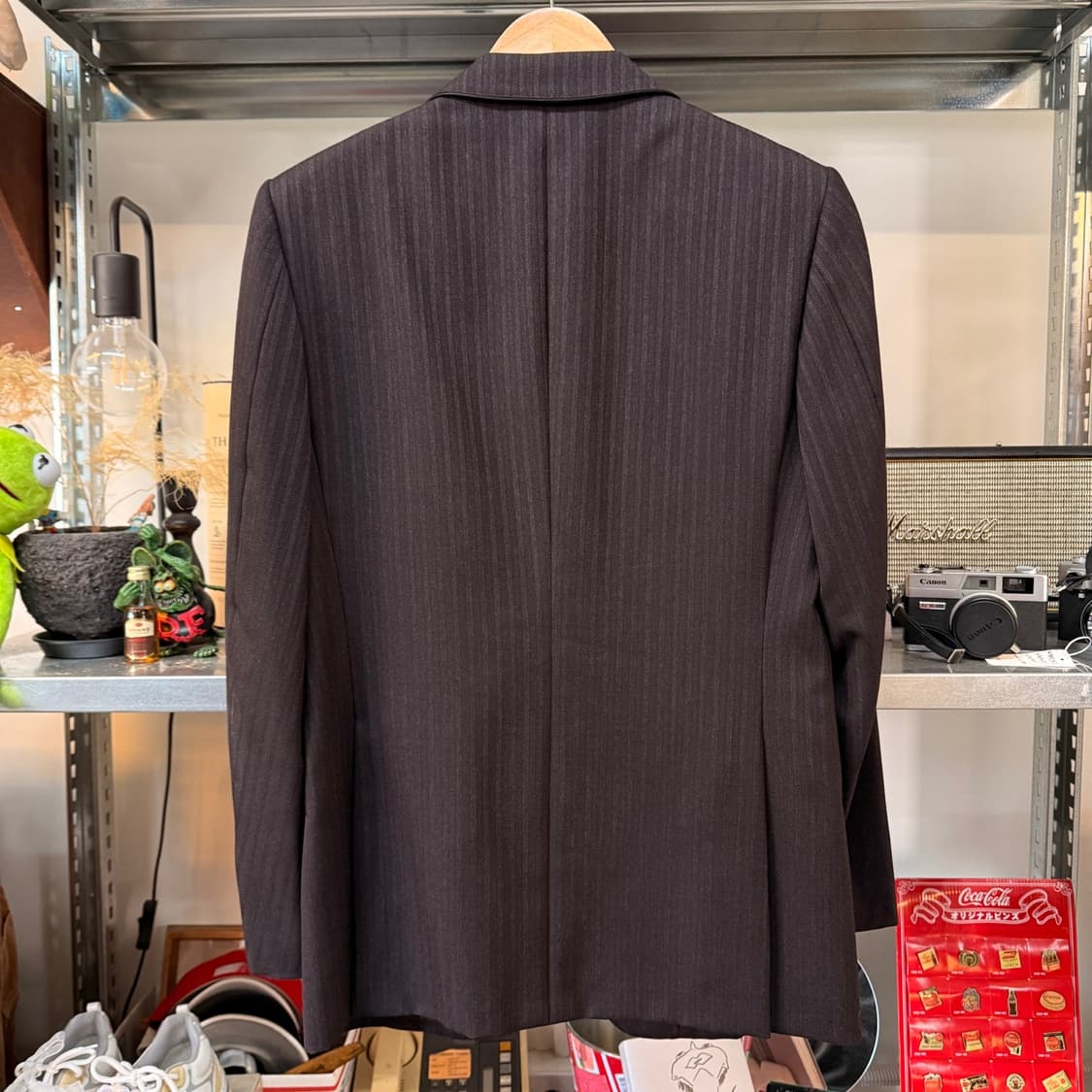 80 ~ 90S 맨즈 비기 X 벤 로데오 콜라보스트라이프 블레이저 상품이미지7