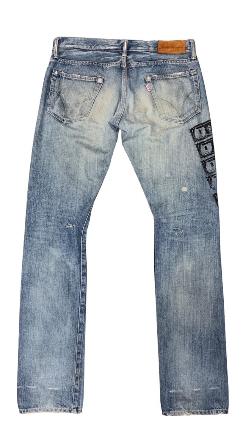 히스테릭 글래머 x 앤디 워홀 US Dollar Printed Jean 상품이미지2
