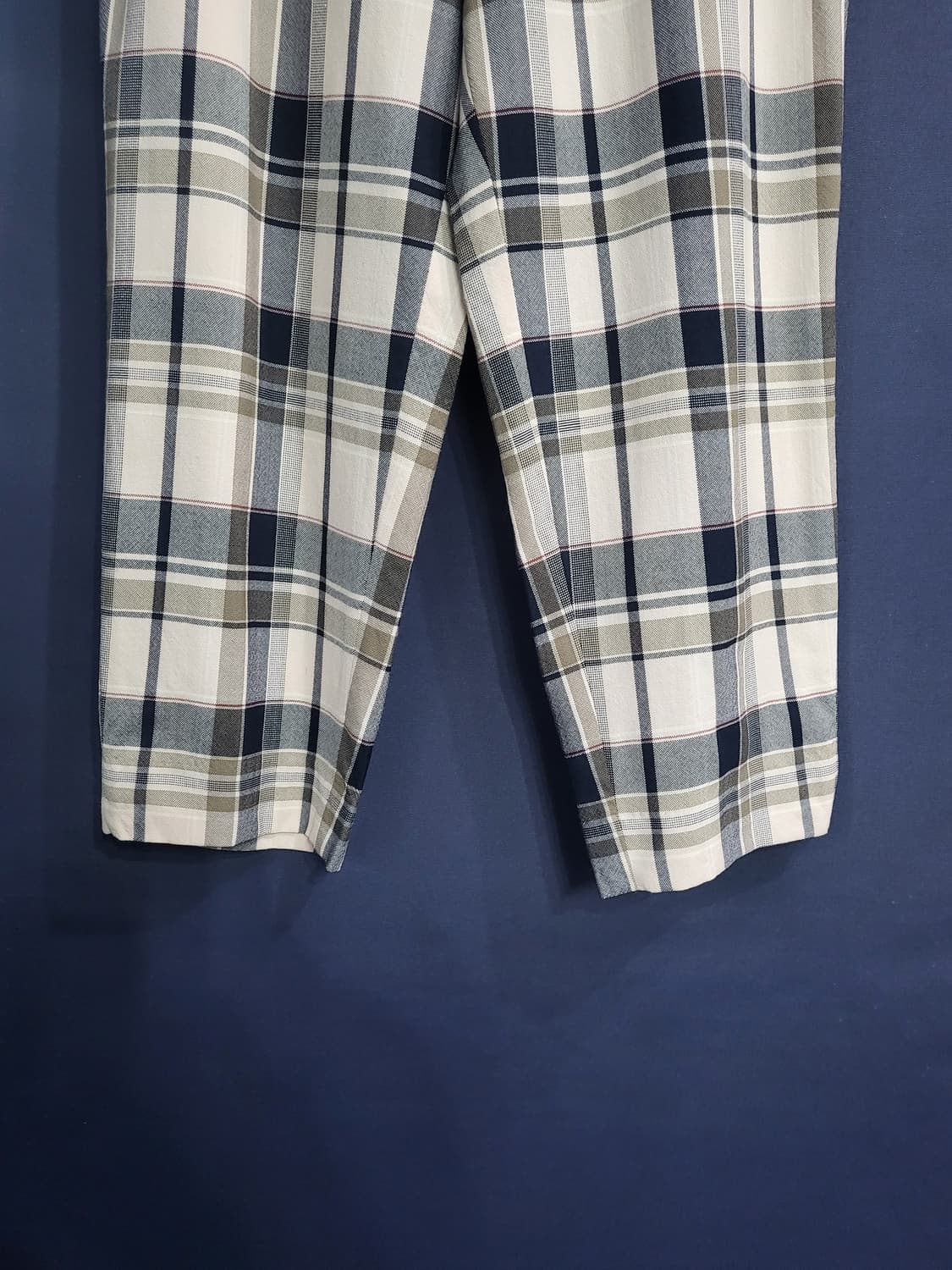 랑방컬렉션 체크 마 팬츠 상품이미지4