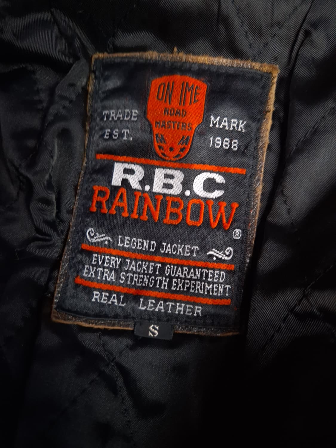 오리지날 R.B.C 리얼레더 벨티드 라이더자켓 상품이미지4