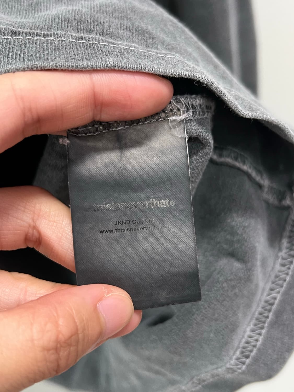 (L) 디스이즈네버댓 워시드 롱 슬리브 상품이미지6