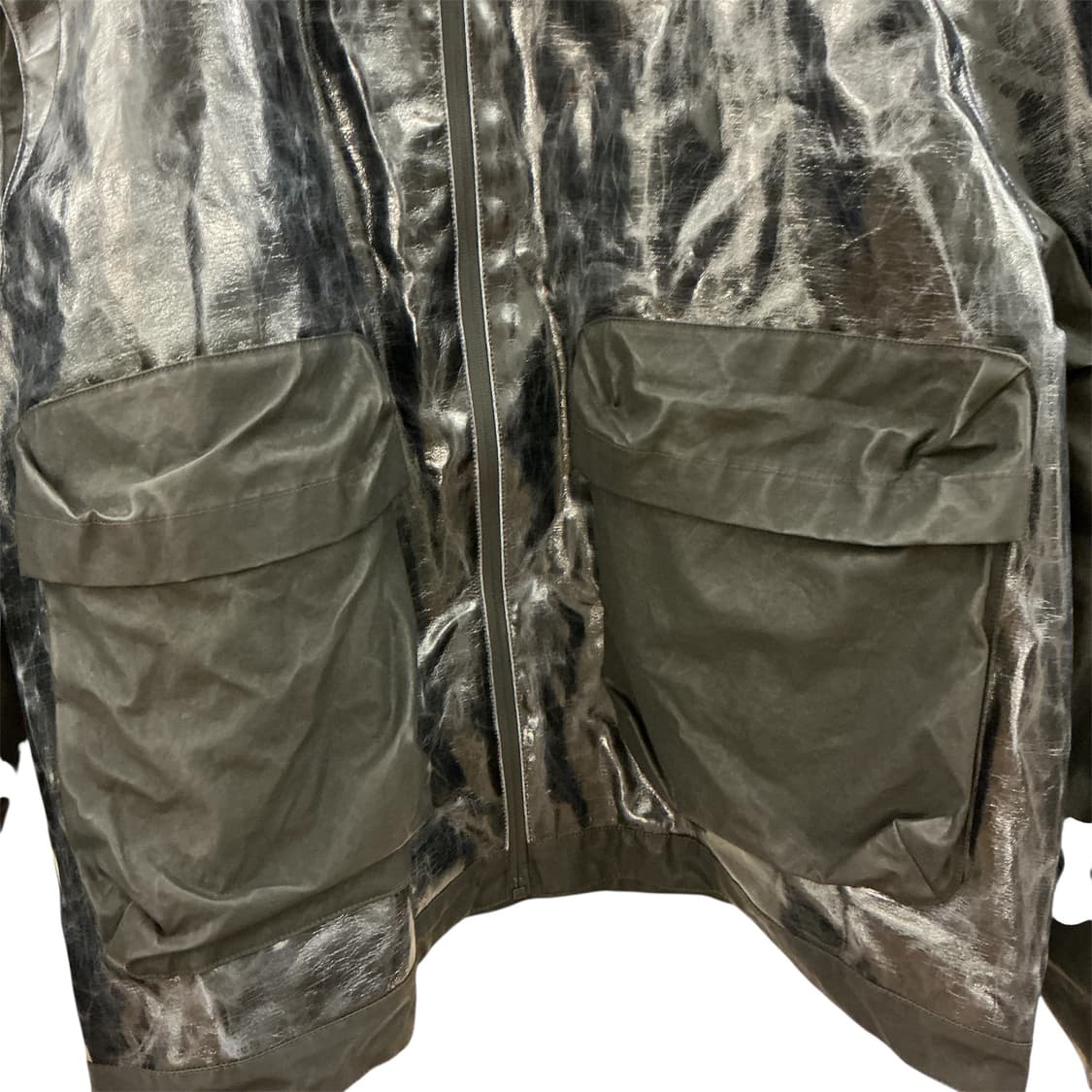 인사일런스 페이크 레더 자켓 상품이미지3