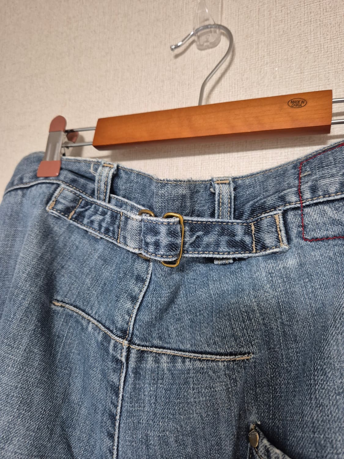 00s 리바이스 엔지니어드 신치백 워싱진 상품이미지6