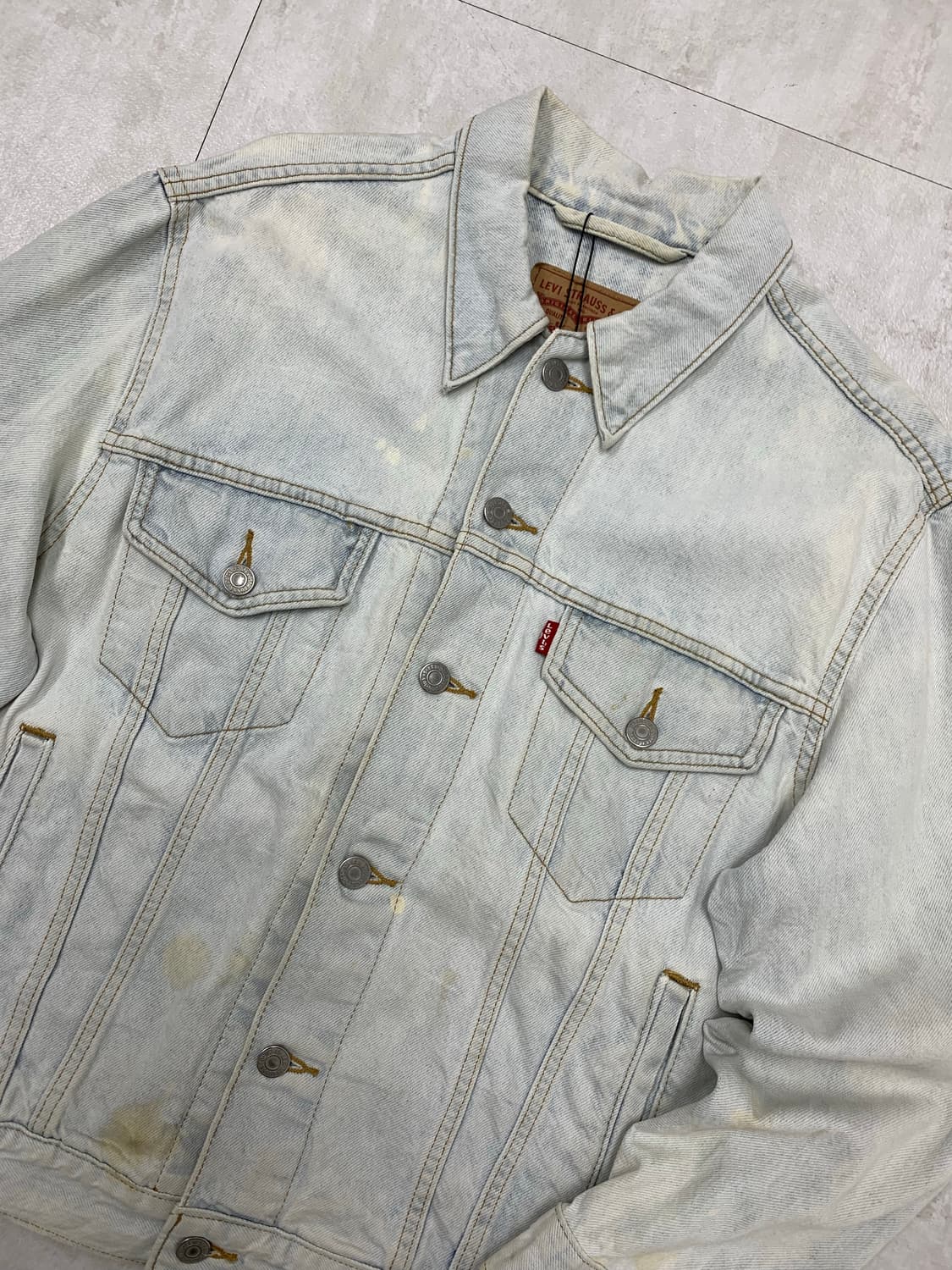 리바이스 연청 데님 자켓 #583 상품이미지2