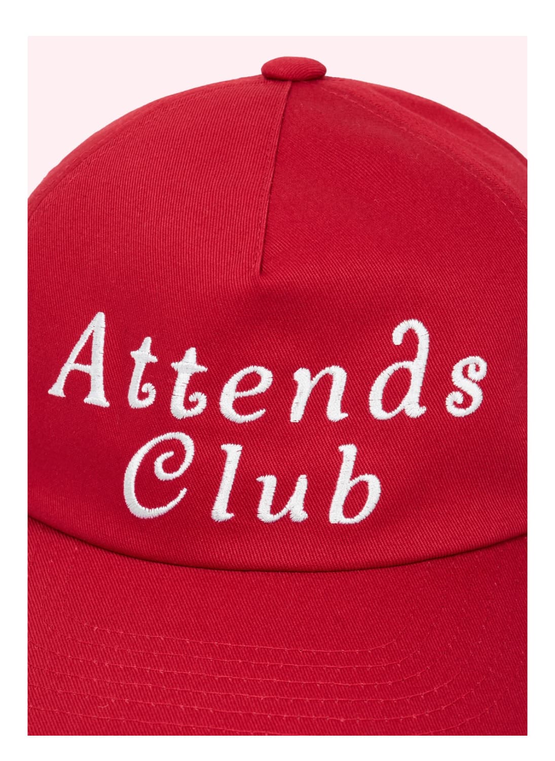 attends club cap red 상품이미지3