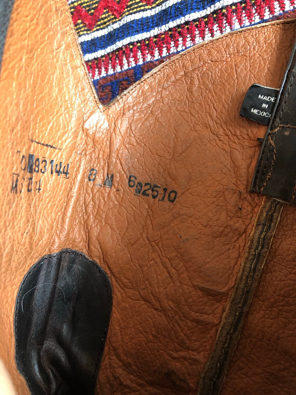 할리데이비슨 브라운 레더 웨스턴 부츠 260 미사용 상품이미지6