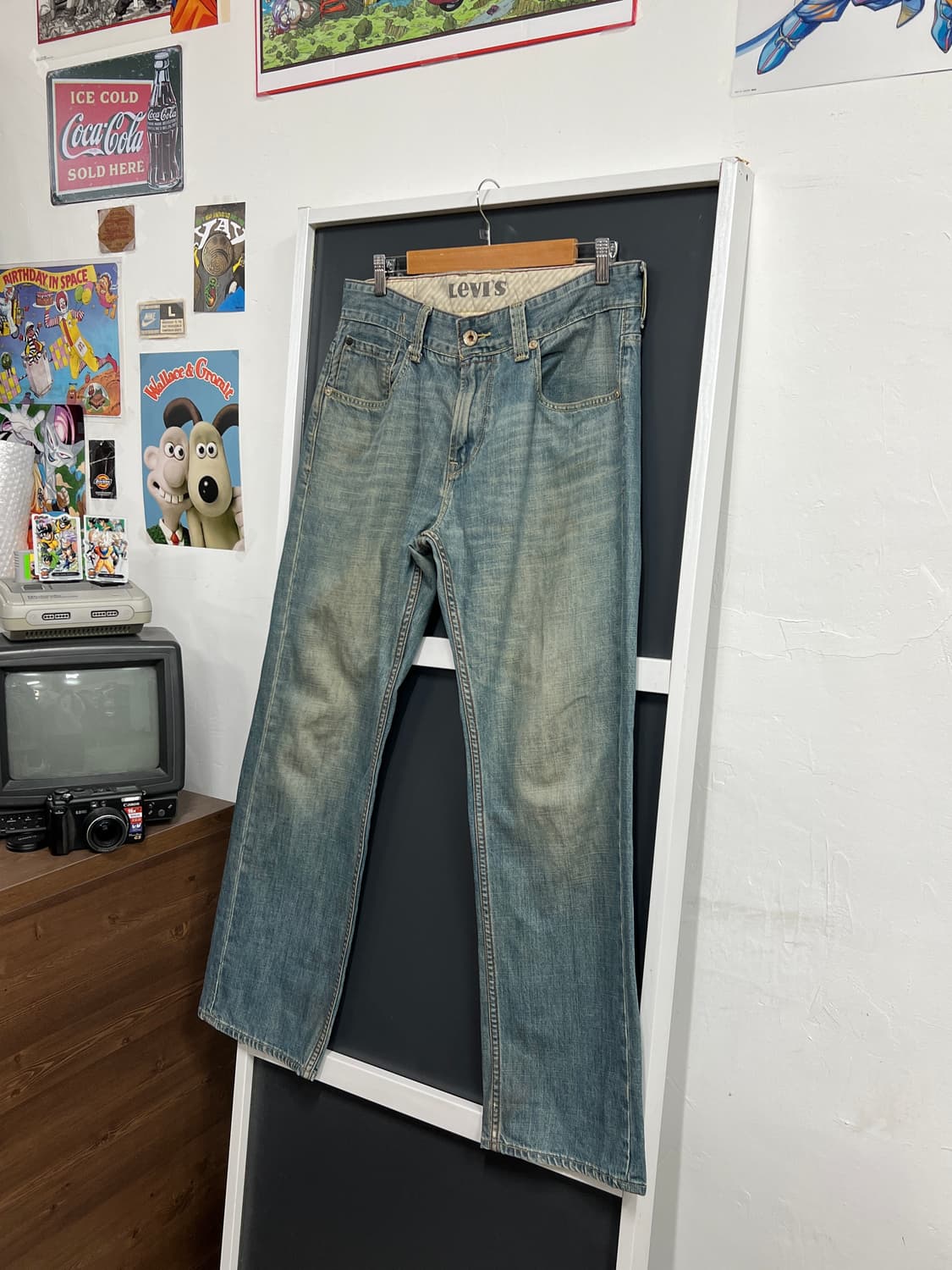 00s Levis 리바이스 701 스트레이트핏 데님 팬츠 상품이미지9