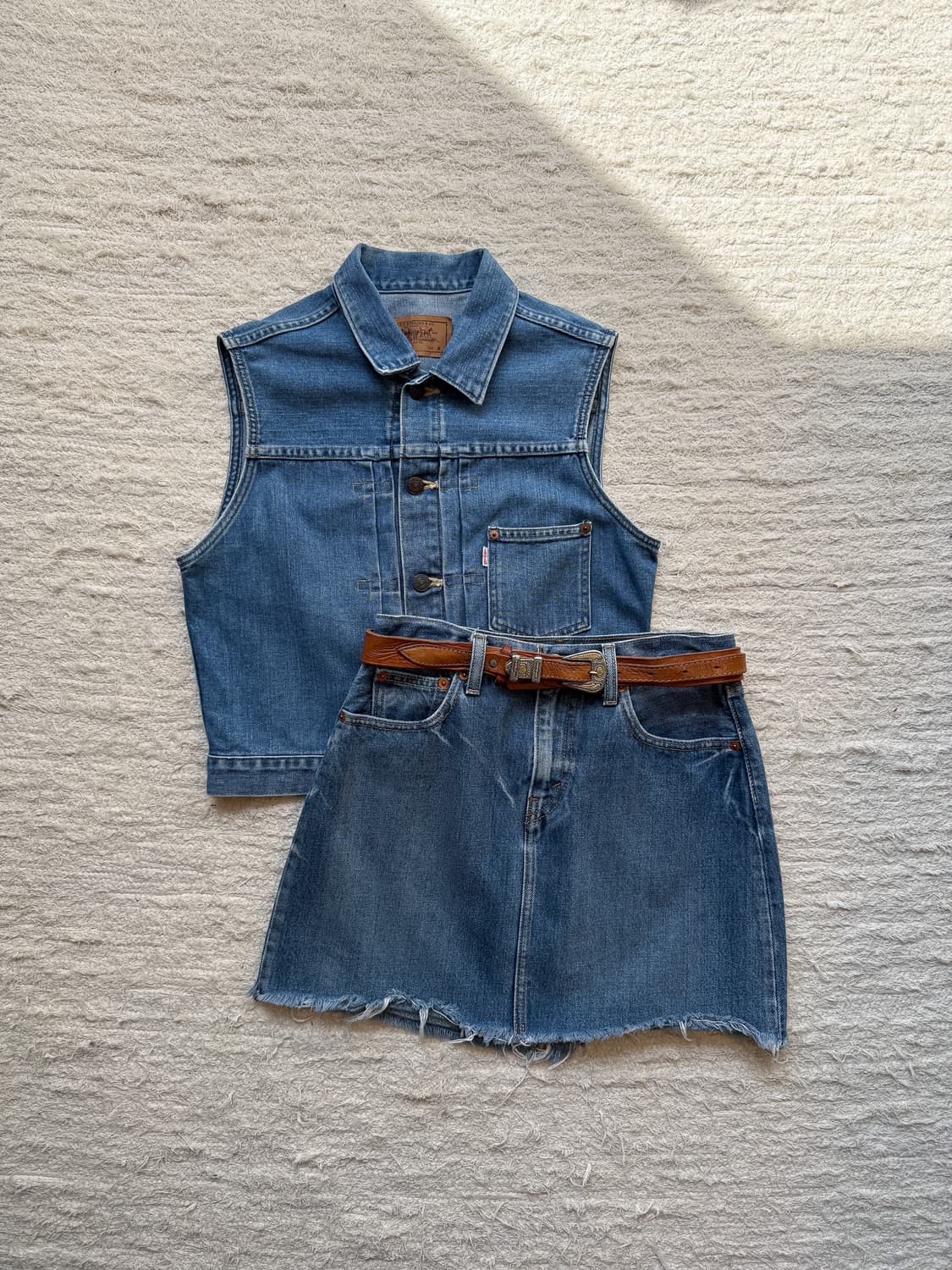 LEVI'S Denim Mini Skirt 0281 상품이미지1