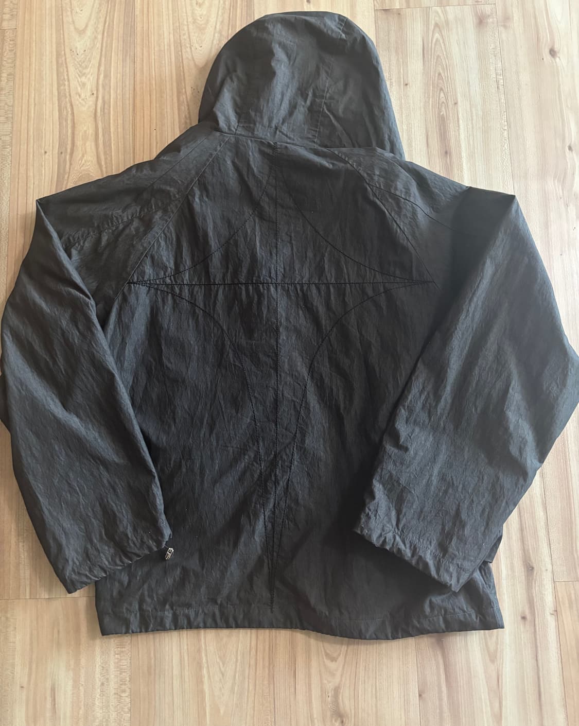 떠그클럽 바람막이 윈드솔져 다크그레이 상품이미지2