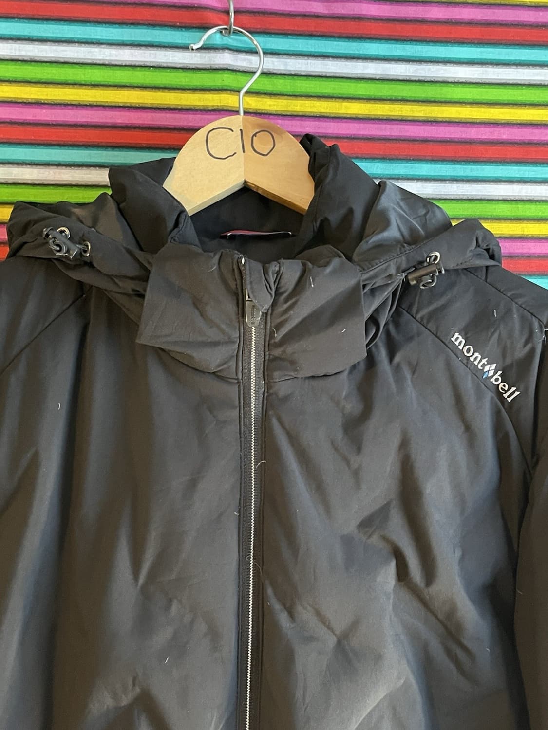 10s 몽벨 폴리에스터 인슐레이티드 재킷 블랙 상품이미지2