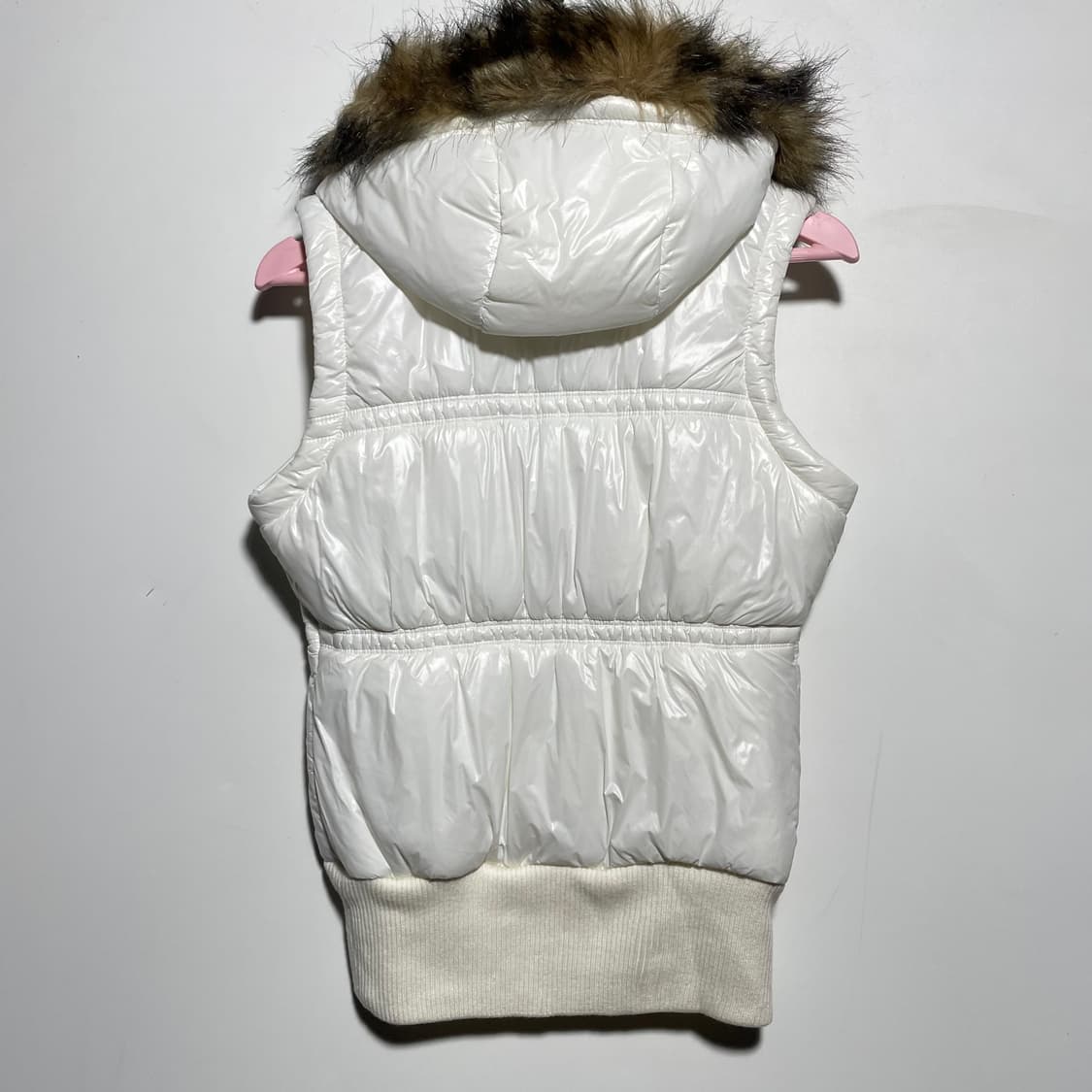 아디다스 화이트 패딩 조끼 상품이미지5