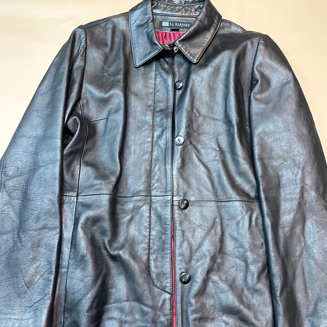 S.L riahh(에셀리아) 여성 양가죽 롱자켓(88) 상품이미지3