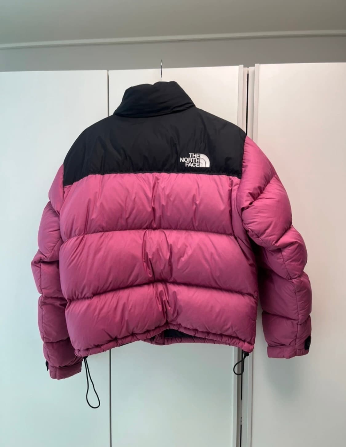 노스페이스 1996 눕시 핑크 패딩 L 상품이미지2