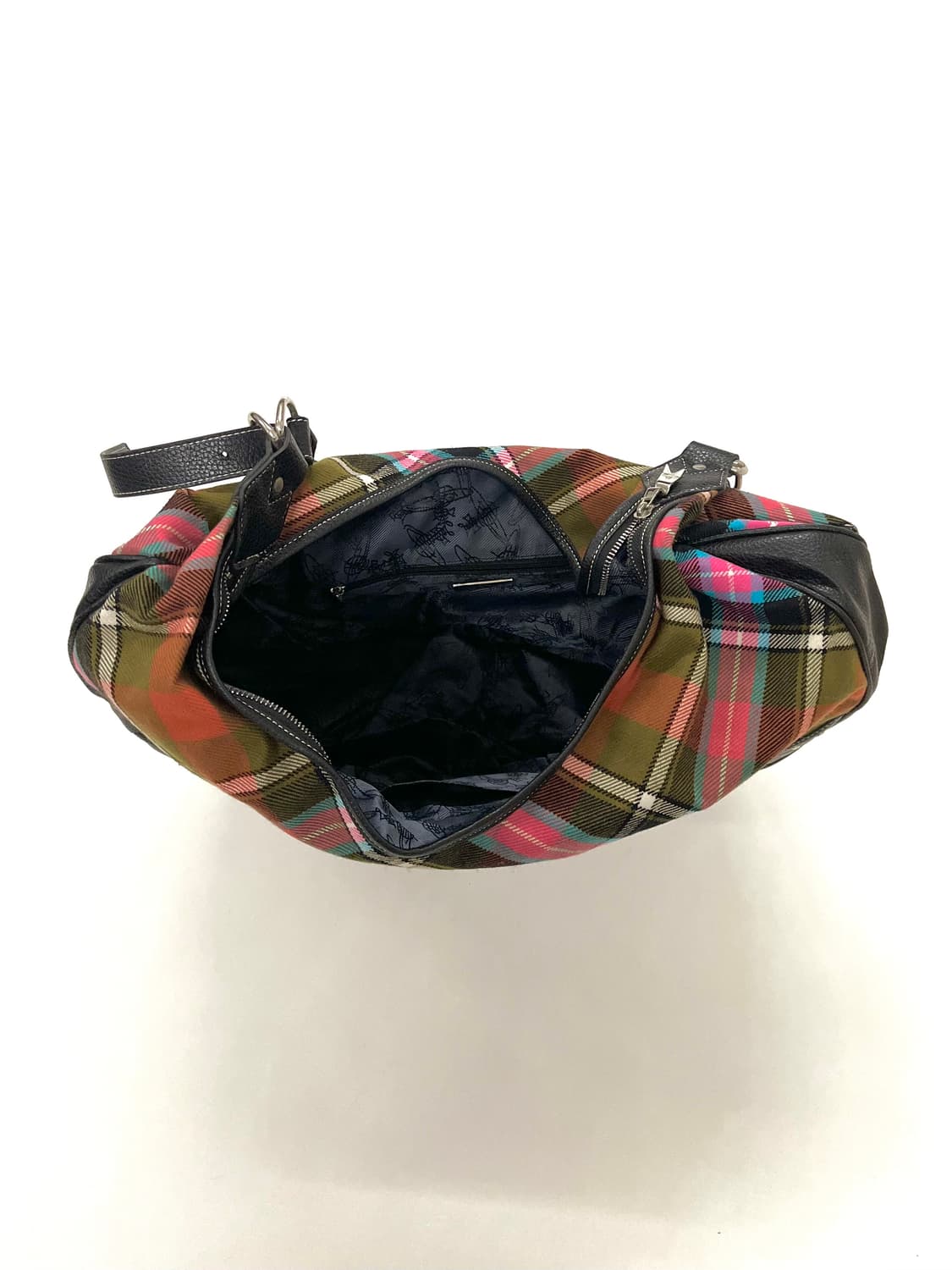 비비안웨스트우드 체크 울 크로스 바디백 상품이미지6