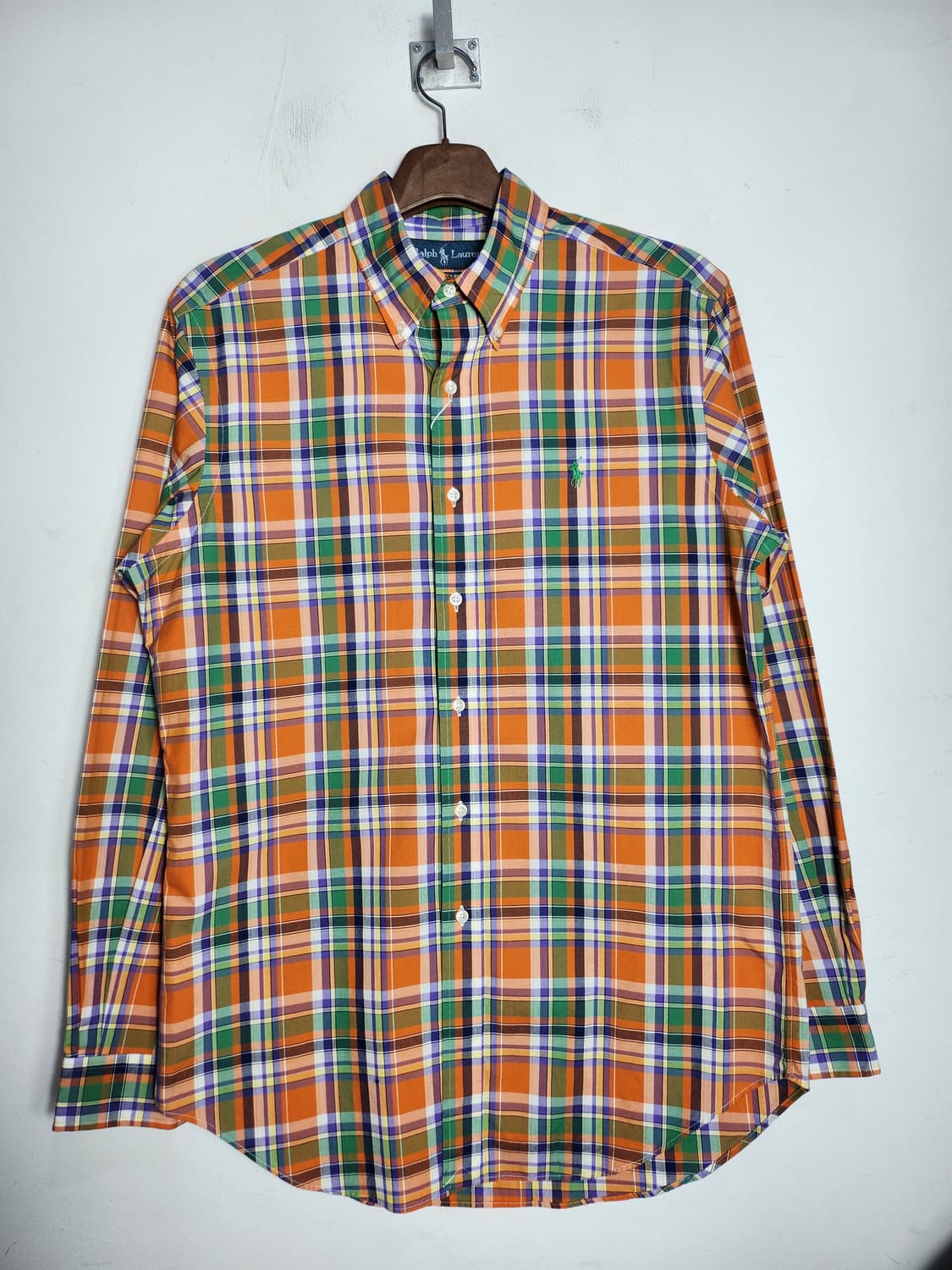 폴로 랄프로렌 클래식핏 체크 셔츠 상품이미지1