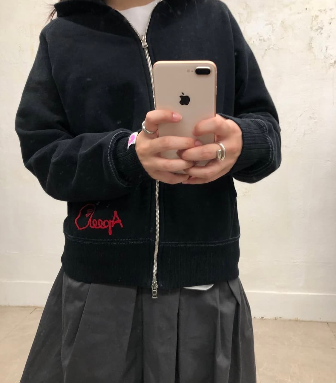 베이프 후드 집업 상품이미지5