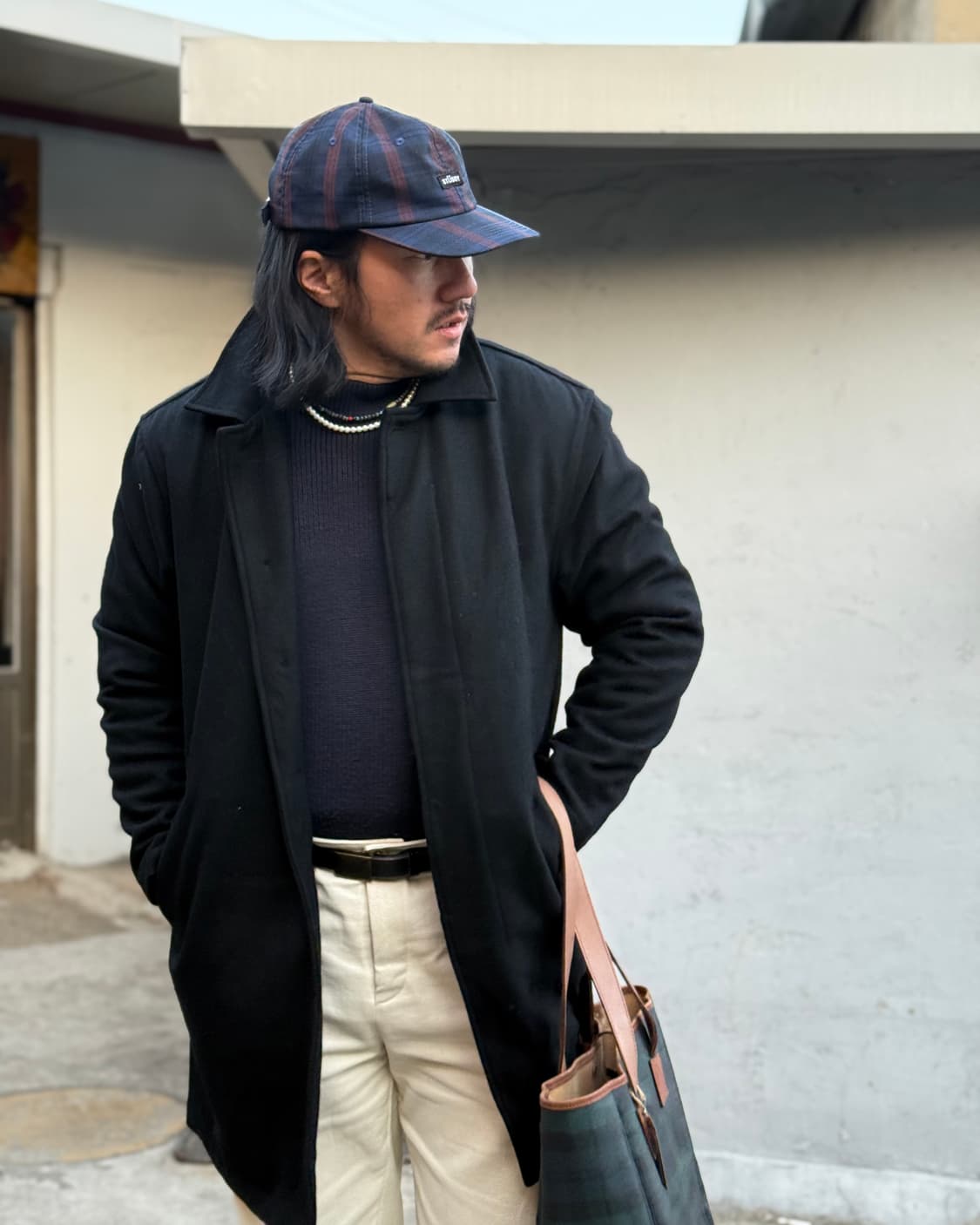 스투시 울 블랜드 싱글코트 M 상품이미지10