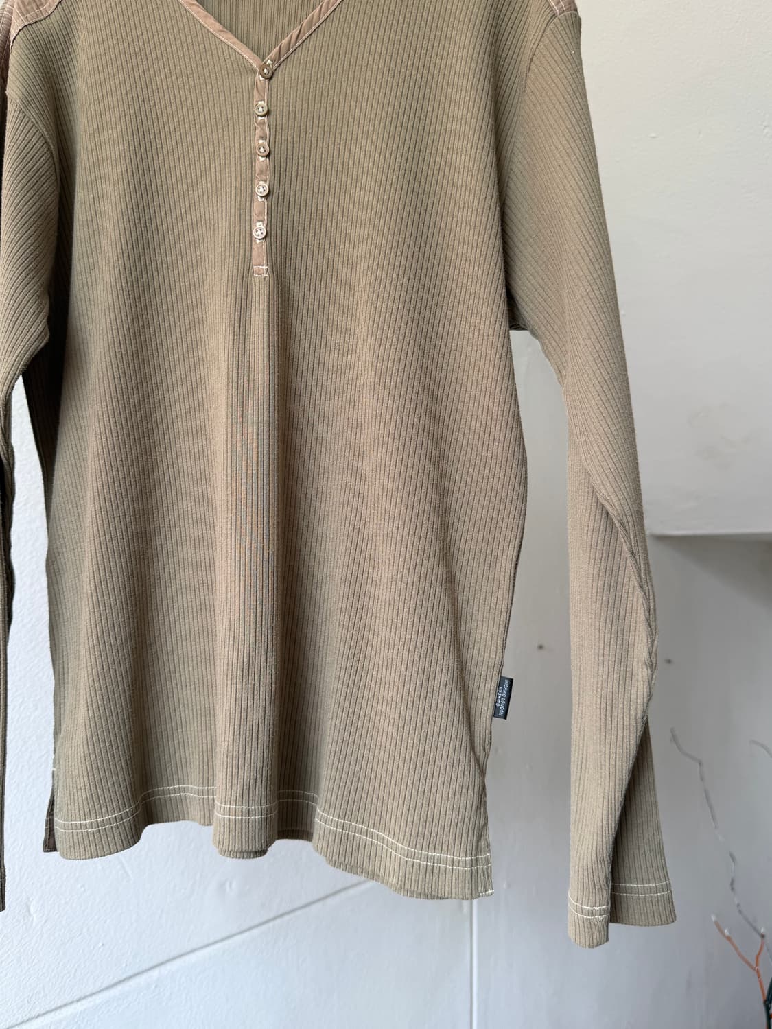 미치코런던 y2k 골지 와플 티셔츠 상품이미지3