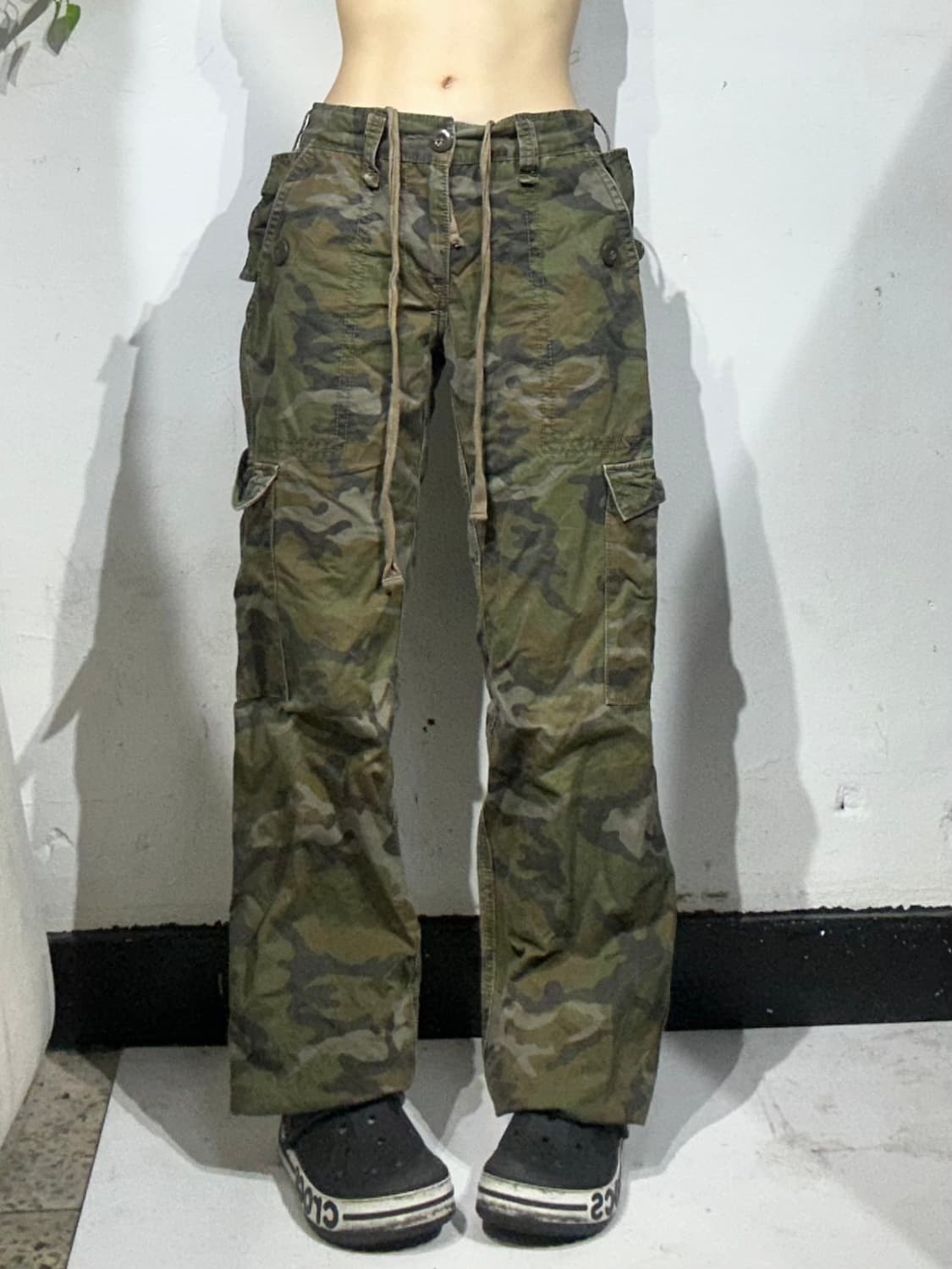 리바이스 카키 카모 와이드 카고 팬츠 30 상품이미지2