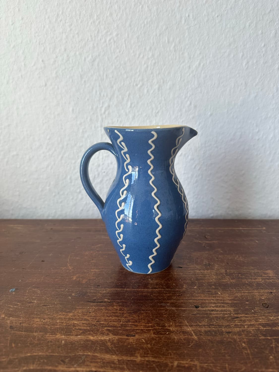 독일)빈티지 파랑 화병(핸드메이드) 상품이미지1