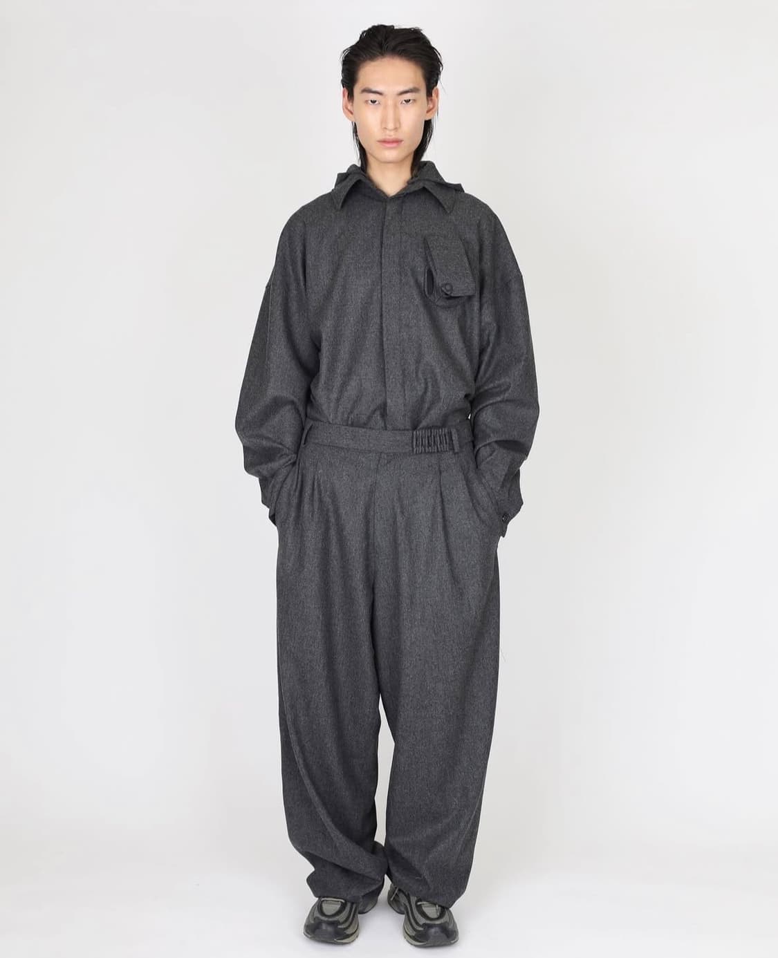 혜인서 21fw 울 후드 셔츠 상품이미지1