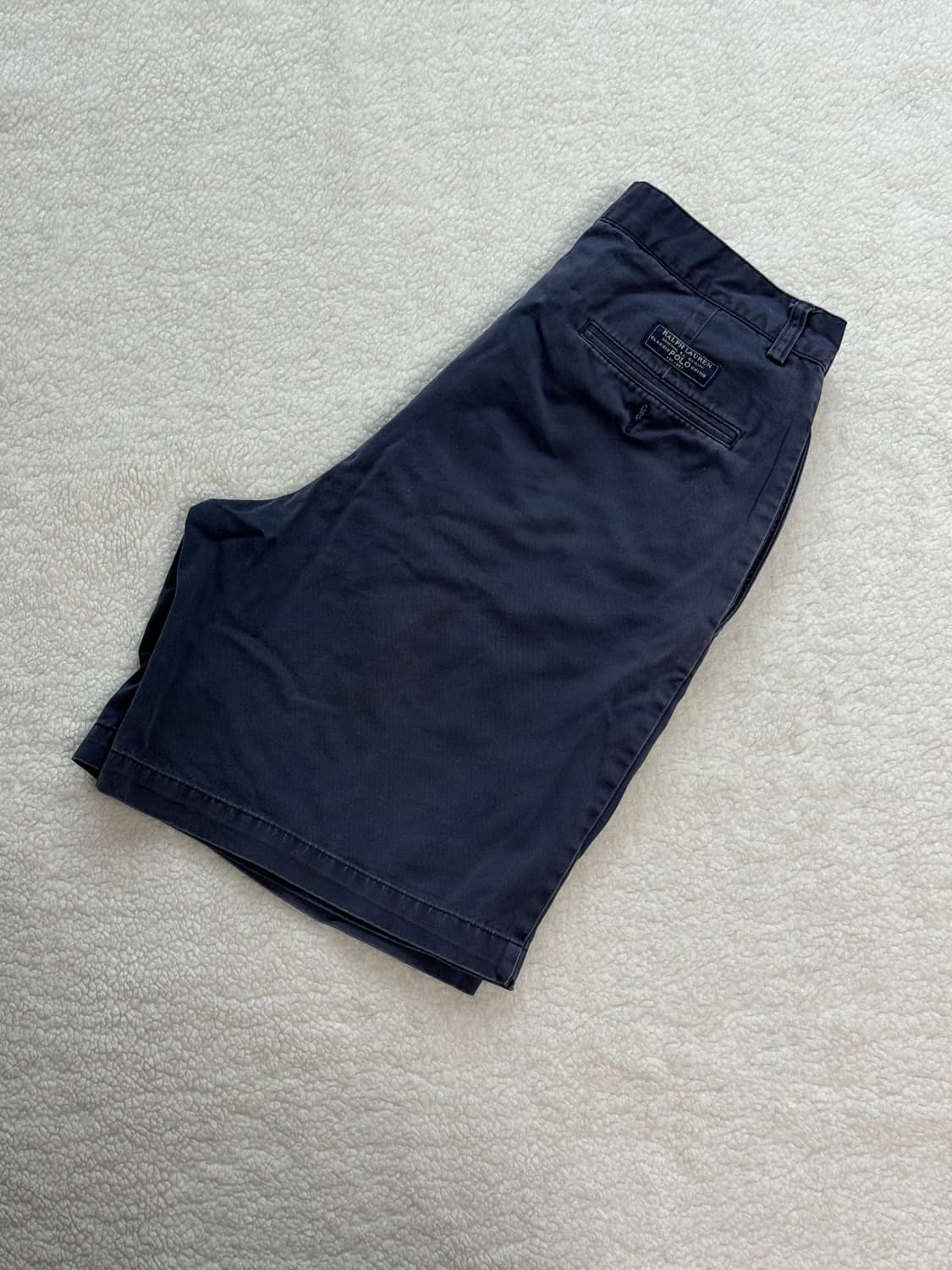 폴로 랄프로렌 치노 반바지 네이비 상품이미지1