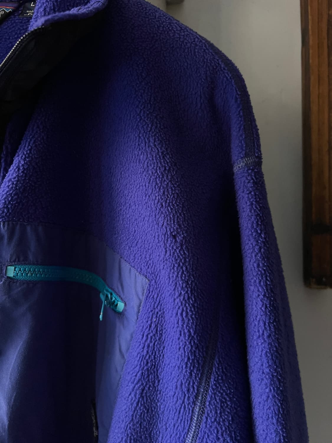 [L]파타고니아 Made in USA 퍼플 플리스 자켓 상품이미지7