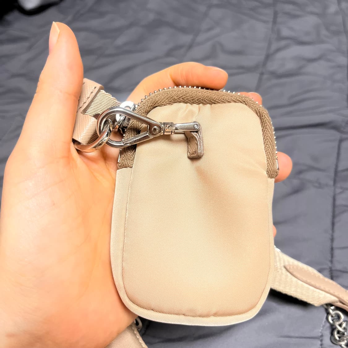 프라다 테수토 호보백 베이지 상품이미지6