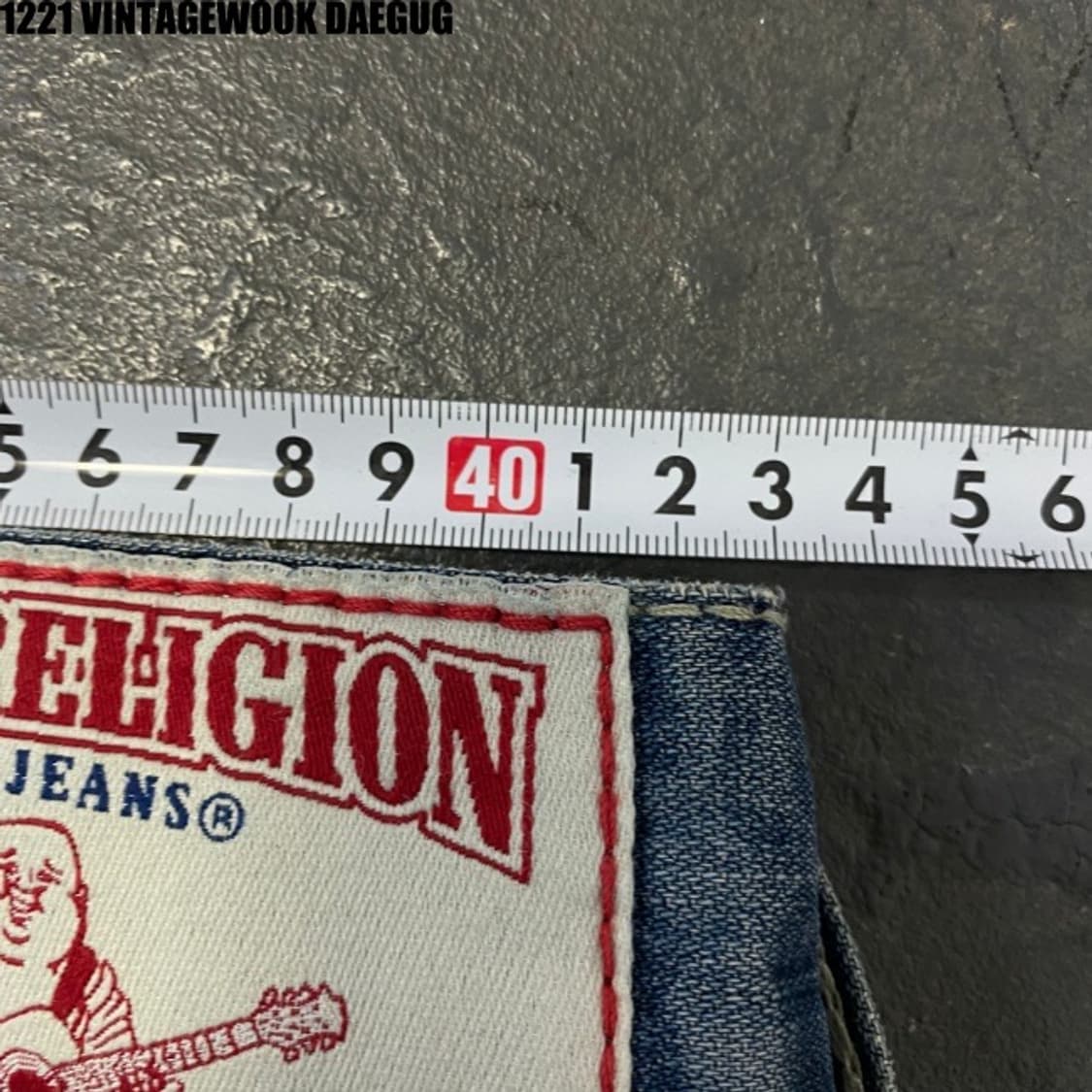 트루릴리전 데님 팬츠 34 상품이미지7