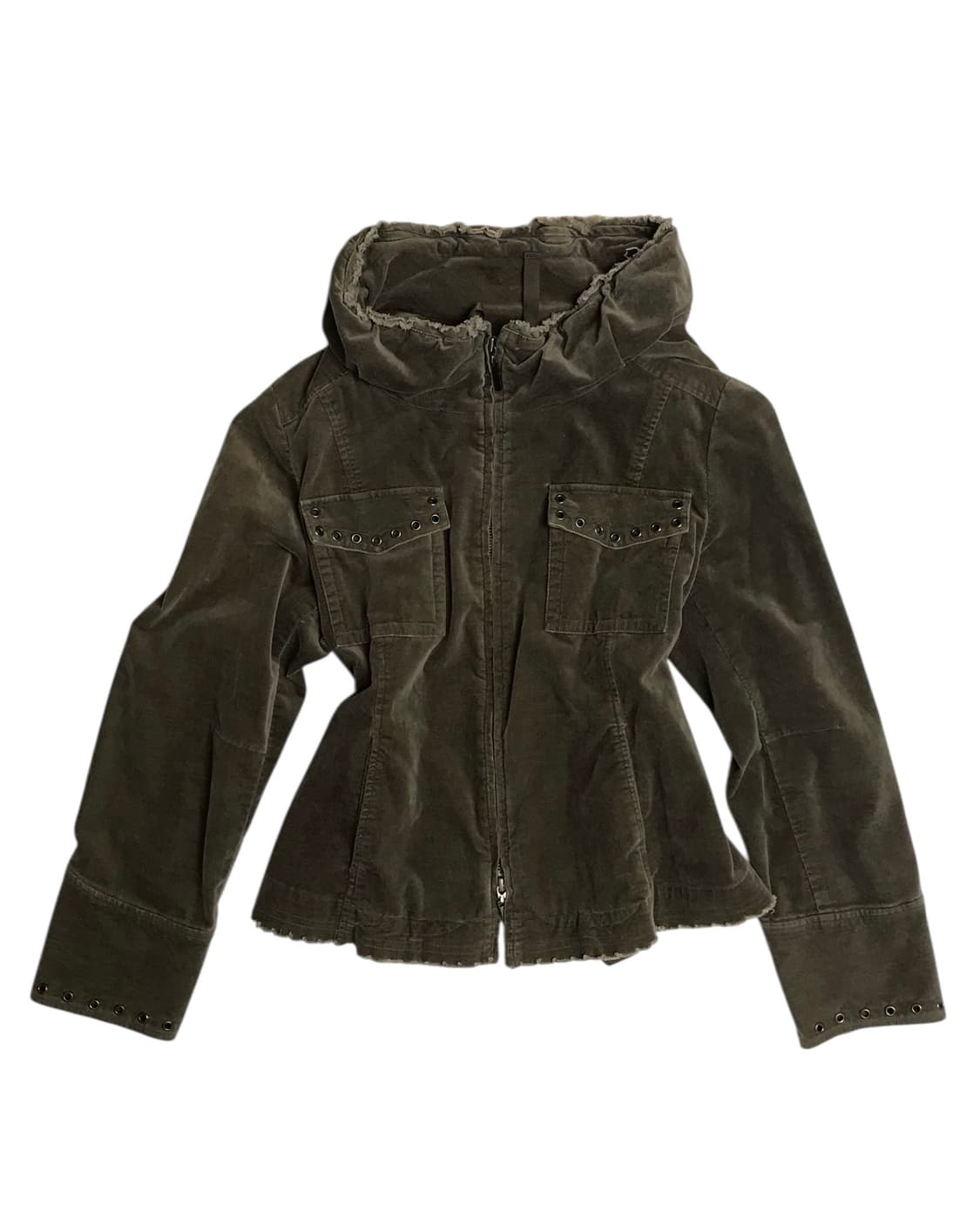 일본 빈티지 벨벳 하이넥 자켓 상품이미지1