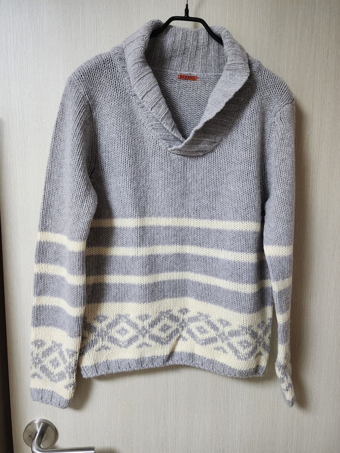 barena 바레나 니트 카라니트 스웨터 라지 상품이미지1