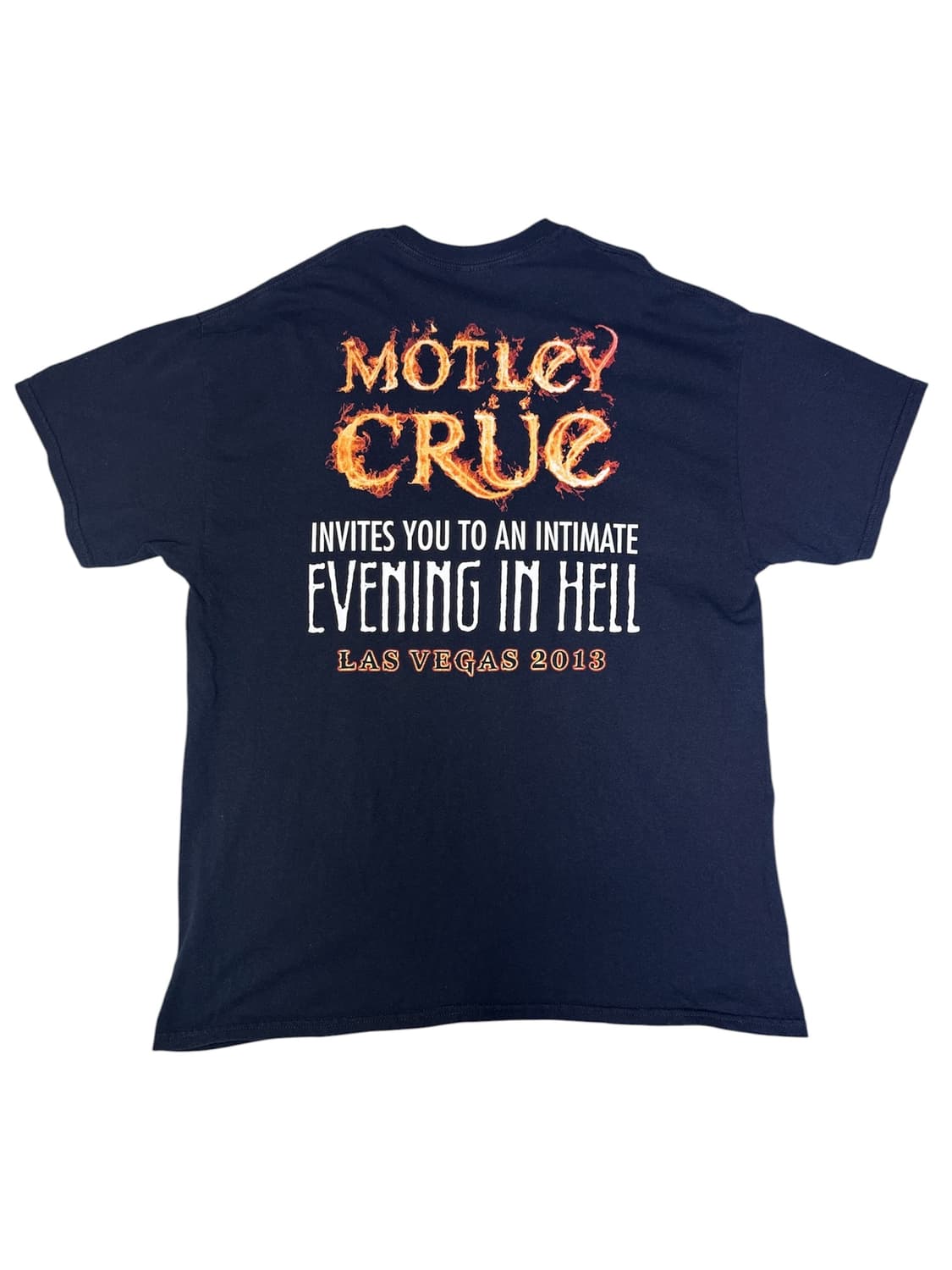 빈티지 머틀리크루 MOTLEY CRUE 라스베가스 투어 티셔츠 XL 상품이미지5