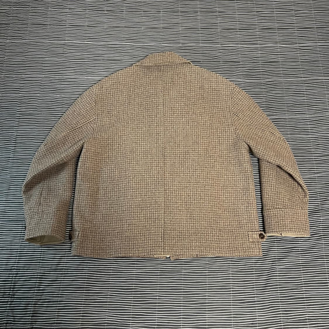 발루트(Ballute) 울 드리즐러 자켓 - 브라운체크 M 상품이미지6